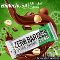 BioTechUSA Zero Bar protein bar Chocolate Hazelnut 50g/Bar(EXP:17/12/2026) (โปรตีนบาร์ รสช็อกโกแลต-ฮาเซลนัท 50กรัม/แท่ง)