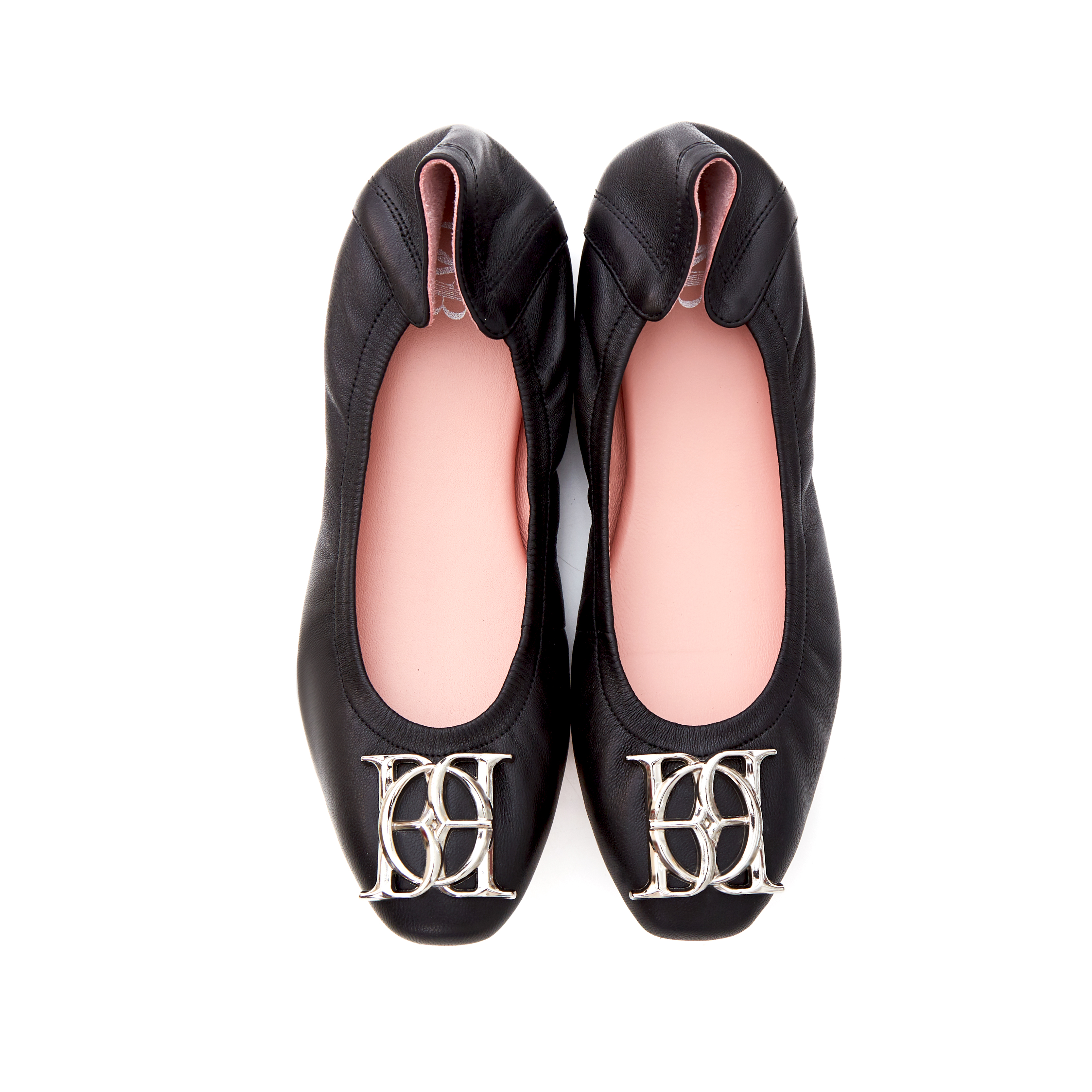 O&B รองเท้าหนังแกะ รุ่น AUDREY CREST IN SILVERY BLACK-11087SS06687F_F5BKXX ราคา 3,990 บาท*ส่งฟรี