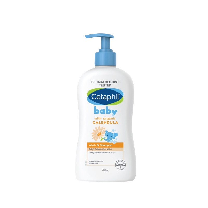เซตาฟิล Cetaphil Baby Daily Lotion&Baby Gentle Wash & Shampoo With Pump โลชั่นบำรุงผิวสำหรับเด็ก สูตรอ่อนโยน 400 ml. ครีมอาบน้ำ ครีมอาบน้ำและสระผม สูตรอ่อนโยน พิ่มความชุ่มชื้นครีมอาบน้ํา ครีมอาบน้ํา