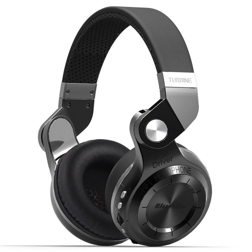 โปรโมชัน Bluedio T2 Turbine หูฟังบลูทูธ Bluetooth 4.1 HiFi Super Bass Headset Wireless Headphones รุ่น-T2 ราคาถูก หูฟัง หูฟังสอดหู