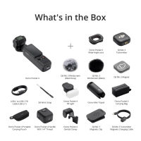 [พร้อมส่ง] DJI Osmo Pocket 4 -  Pocket Gimbal Camera | กล้องถ่ายถาพนิ่งเเละวิดีโอ | ความจำในตัว 107GB | 4K/240fps for Ultra HD Slow Motion