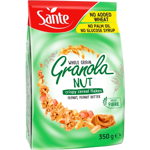 Sante Granola Nut ซานเต้ กราโนล่า ผสมถั่วชนิดต่างๆ 350g.