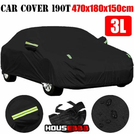 Durable 3-Layer Car Cover for Vios, Innova, Fortuner by [Brand