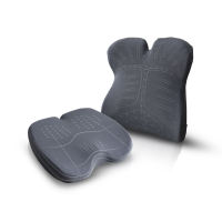 Bewell Ergocushion Plus เซ็ตเบาะรองหลังและเบาะรองนั่ง ปกป้องออฟฟิศซินโดรมได้ที่สุด ลิขสิทธิ์เฉพาะ Bewell รับประกัน 3 ปี