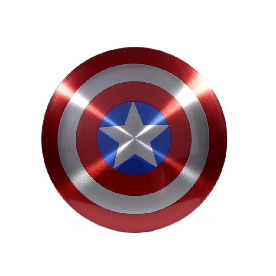 กัปตันอเมริกาชาร์จเจอร์โลหะบางพิเศษ Power Bank 6800 Mah Captain America's Shield