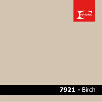 แผ่นโฟเมก้า แผ่นลามิเนต ยี่ห้อ Formica สีครีมเข้ม รหัส 7921 Birch พื้นผิวลาย Matte (UN) ขนาด 1220 x 2440 มม. หนา 0.80 มม. ใช้สำหรับงานตกแต่งภายใน งานปิดผิวเฟอร์นิเจอร์ ผนัง และอื่นๆ เพื่อเพิ่มความสวยงาม formica laminate 7921UN