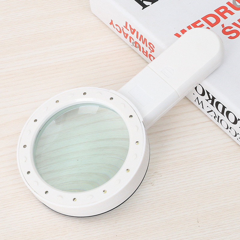 Mini Pocket Folding Jewelry Magnifier Magnifying Glass HD Eye Glass Loupe