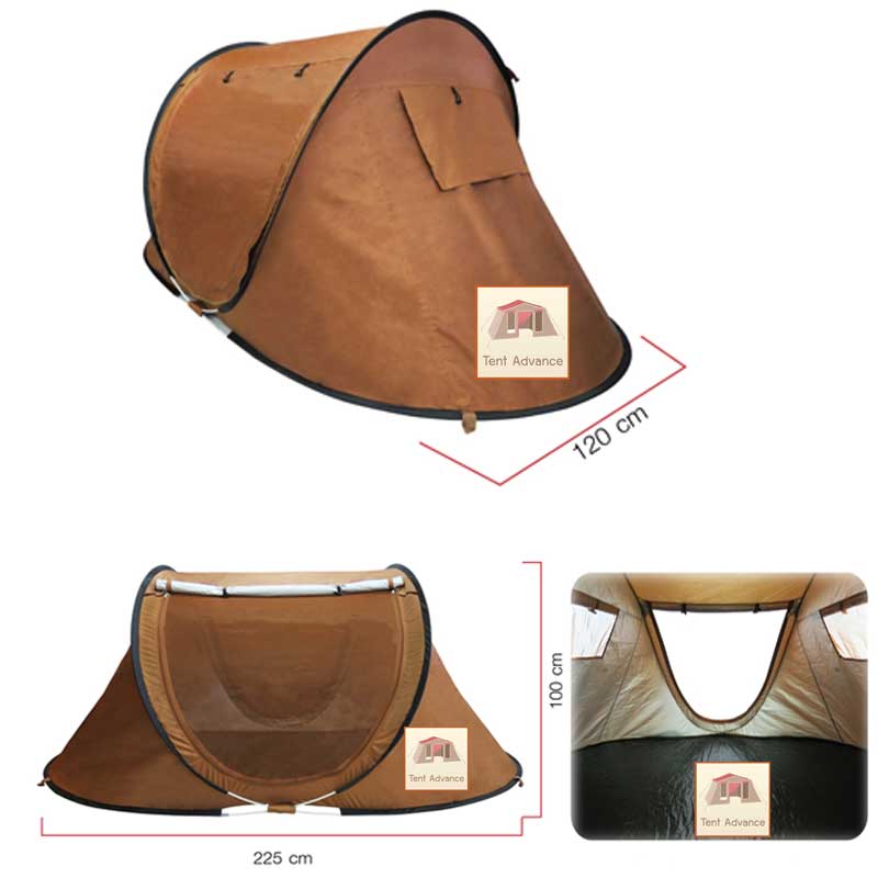 เต็นท์สปริงนั่งนอนสมาธิ 2 คน ราคา 2,690 บาท*ส่งฟรี