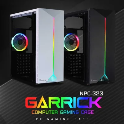 COMPUTER CASE NUBWO NPC-323 GARRICK-Black RGB