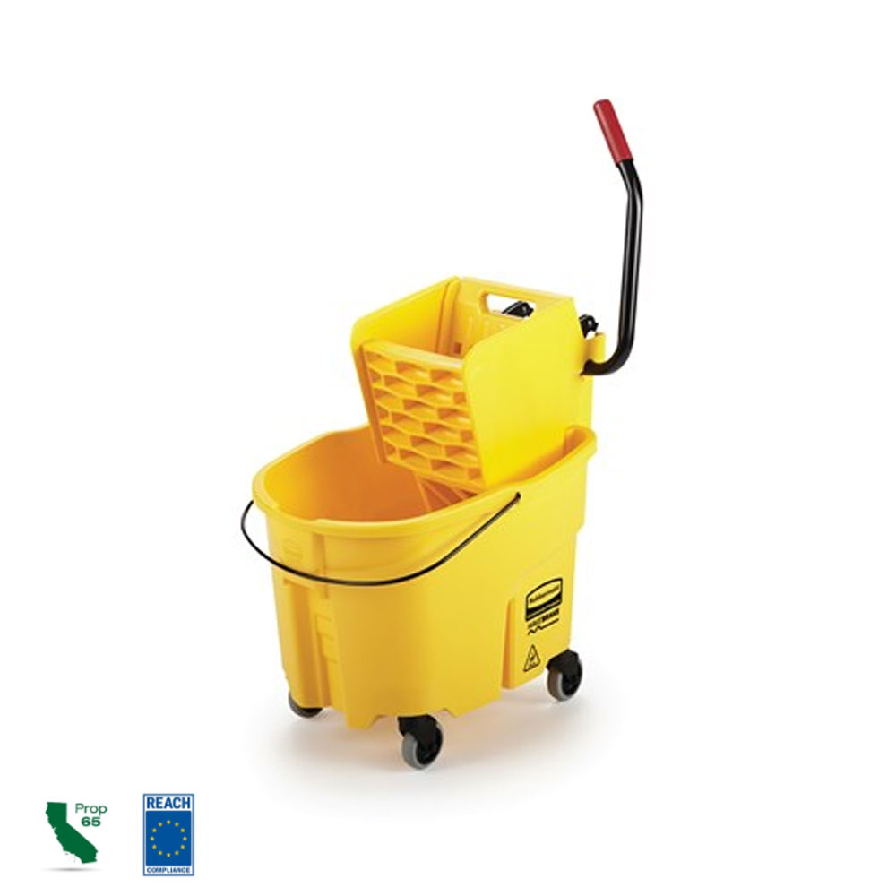 WAVEBRAKE® 35 Qt Side Press Bucket And Wringer - Rubbermaid ราคา 5,800 บาท*ส่งฟรี