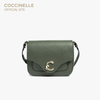 COCCINELLE กระเป๋าสะพายผู้หญิง รุ่น C-ME CROSSBODY BAG 150101 สี ALGA