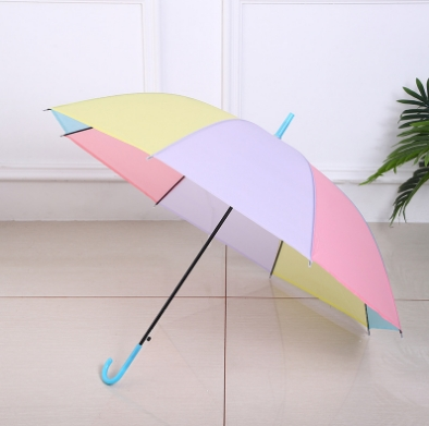 ร่มกันแดด ร่มกันUV ร่ม ร่มขนาดใหญ่สีรุ้ง ร่มกันยูวี ร่มแฟชั่น Umbrella 16สี สีสันสดใส วัสดุแข็งแรง ด้ามจับทนทานพอดีมือ