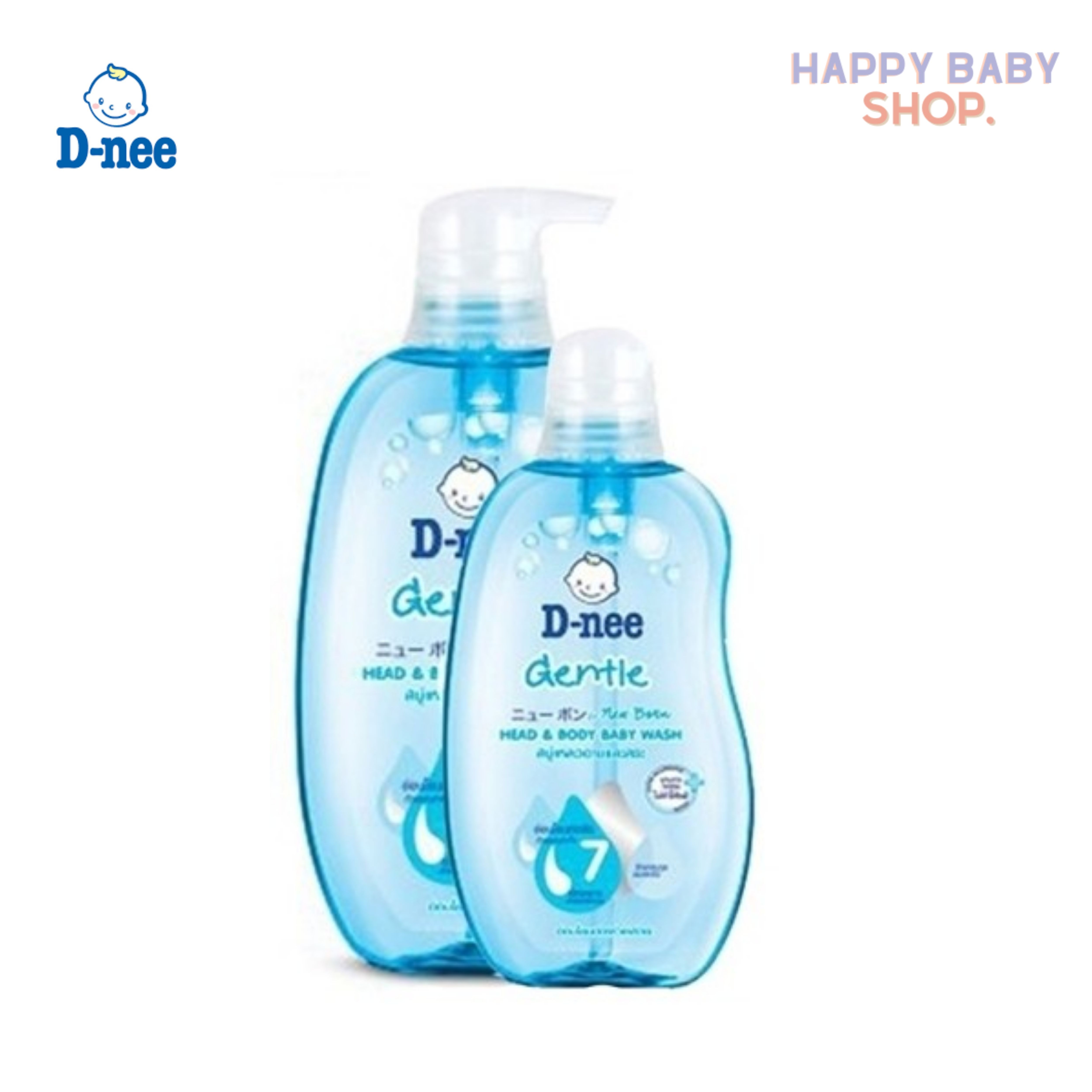 คูปองส่งฟรีD-nee ดีนี่ สบู่เหลว อาบน้ำและสระผม สูตรอ่อนโยน 380 มล. แถม 125มล(1แถม1)