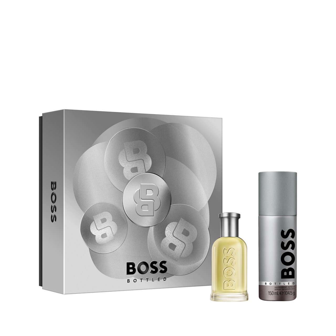 BOSS Bottled Fragrance Sets (Multi) (BOSS Bottled EDT for Men 50ml + BOSS Bottled Deodorant Spray for Men 150ml) | by HUGO BOSS Fragrances ราคา 3,550 บาท*ส่งฟรี