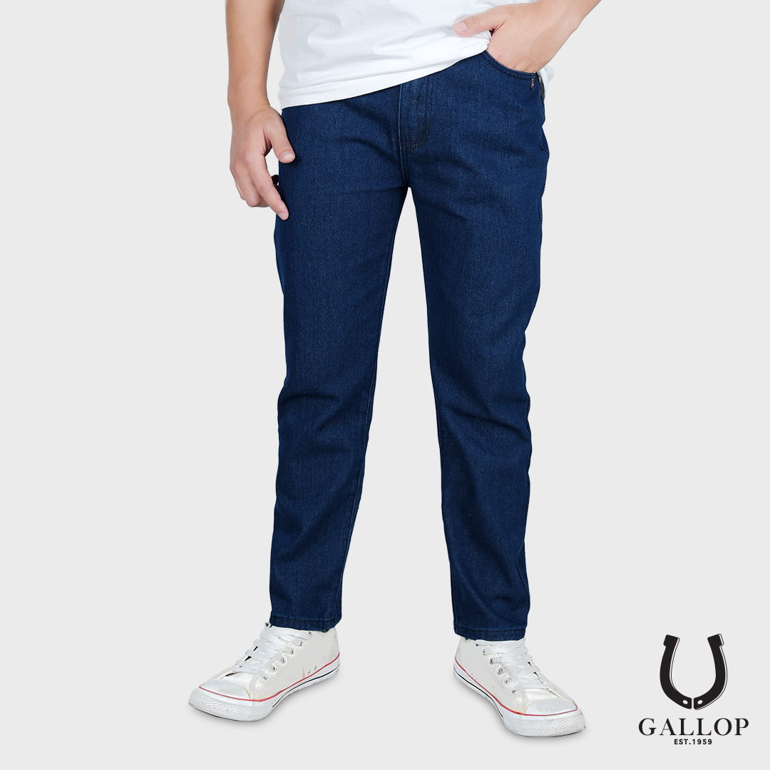 GALLOP : DENIM กางเกงยีนส์ขายาวขากระบอก รุ่น GLP9001 มี 2 สี ราคาปรกติ 1990.-