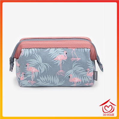 DD Home ปลีก/ส่ง B106 กระเป๋าเครื่องสำอางตั้งทรงได้ พกพาสะดวก สีสันสดใส