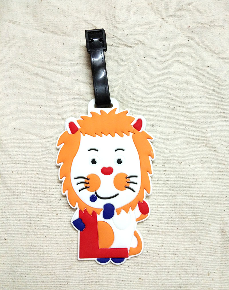 L Luggage Tag ป้ายติดกระเป๋าเดินทาง ป้ายห้อยกระเป๋านักเรียน ลายสัตว์น่ารักพร้อมตัวอักษรภาษาอังกฤษ ด้านหลังเขียนชื่อที่อยู่เบอร์โทรได้ ป้ายชื่อห้อยกระเป๋าเดินทาง ช่วยให้หากระเป๋าเจอได้ง่าย