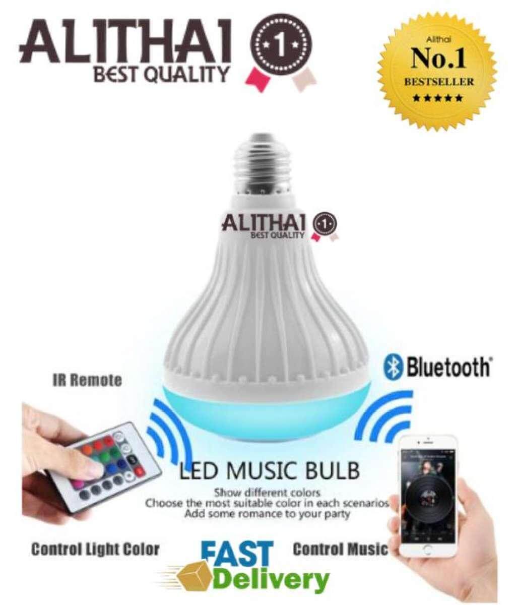 iremax LED MUSIC BULB ลำโพงหลอดไฟพร้อมรีโมทไร้สาย