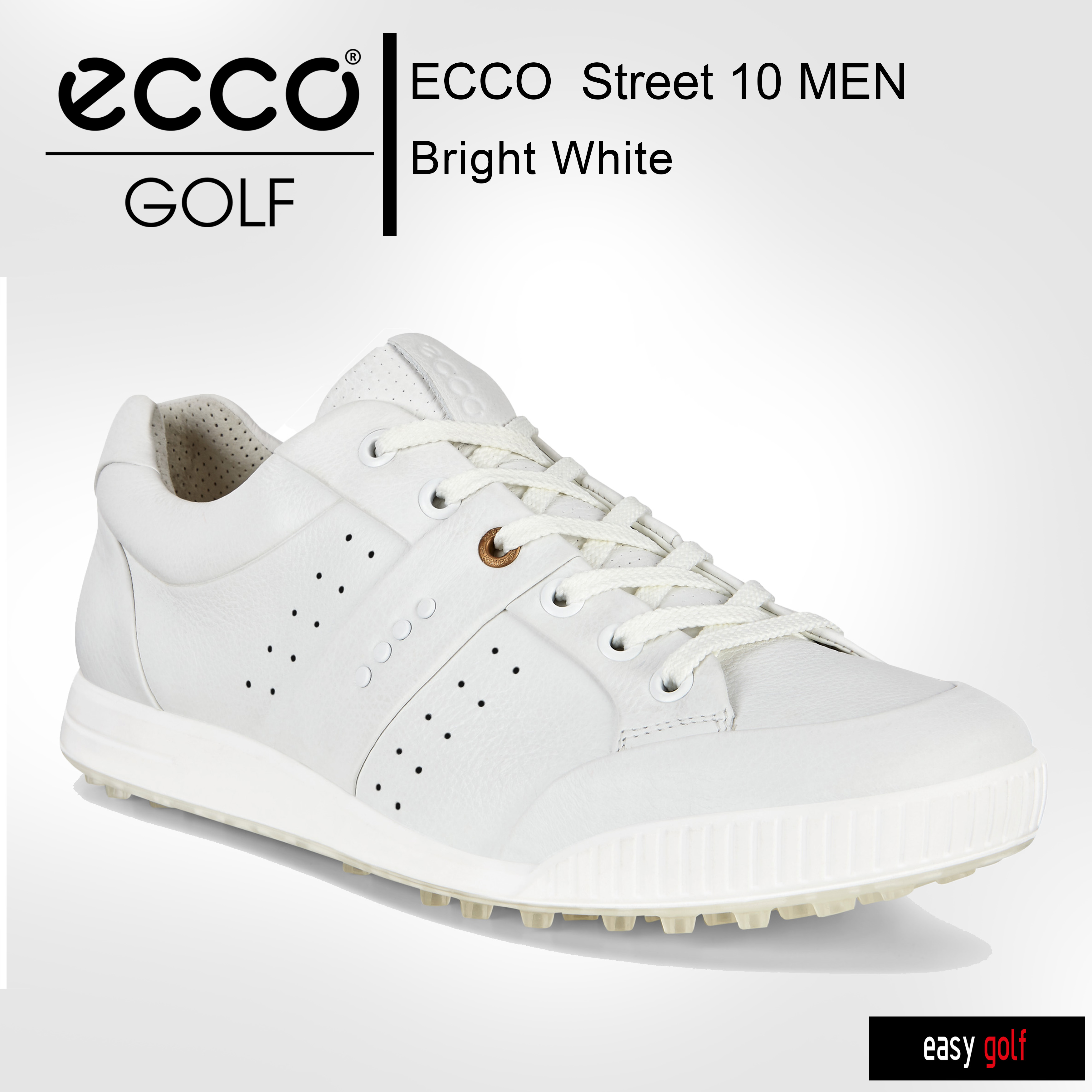 ECCO GOLF รองเท้ากอล์ฟ รองเท้ากอล์ฟผู้ชาย Golf Shoes รุ่น SS20 Street 10 limited edition MEN