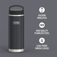 Thermos® IS2302 Water Bottle with Screw Top (กระบอกน้ำสุญญากาศ) 940ml รุ่น ICON™ วัสดุ สแตนเลส