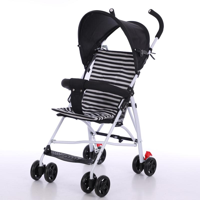 รถเข็นเด็ก Baby Stroller รองรับหนัก   รุ่น S608# สีดำBlack