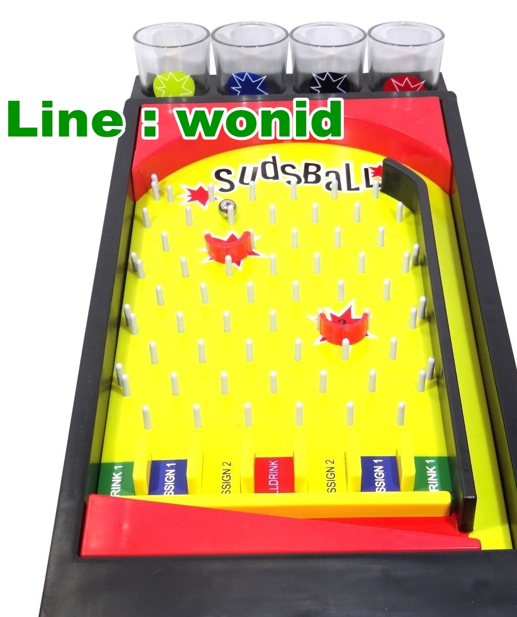 เกมส์พินบอล Drinking Game Sudsball Pinball Game