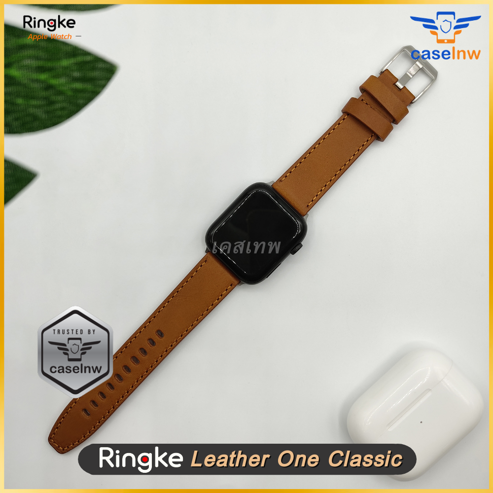 [Apple Watch 6 / SE ] สาย Ringke Smart Watch Band Leather One Classic สำหรับ Apple Watch SE / 6 / 5 / 4 (44 / 42 mm.)