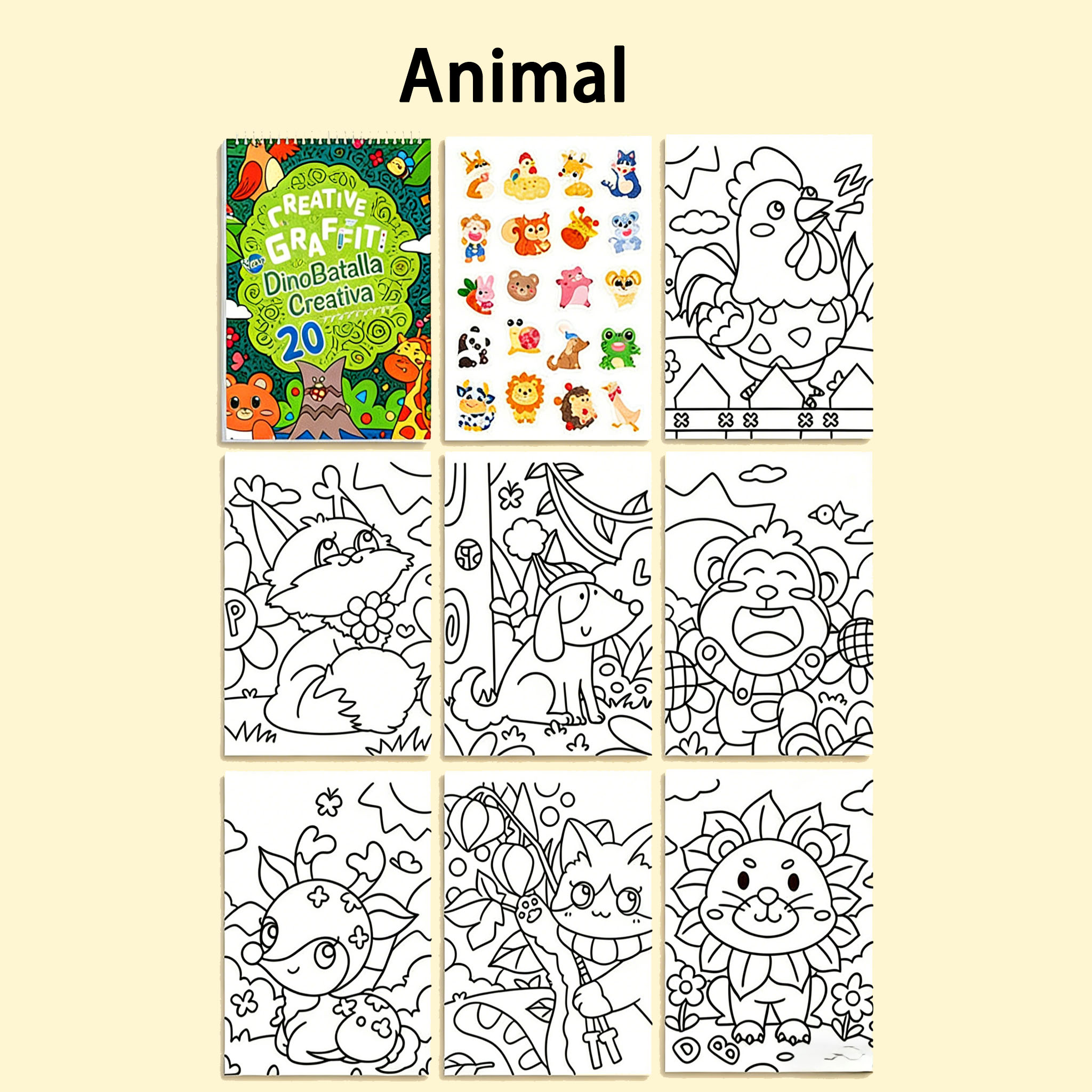 AIYIN สมุดระบายสีน่ารักและสบายตา เป็นหนังสือ DIY ที่อบอุ่นหัวใจสำหรับผู้ที่ชื่นชอบการวาดภาพและระบายสี