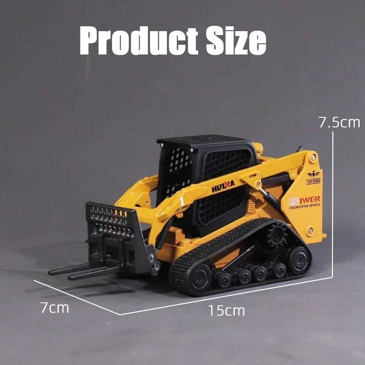 Model of a Forklift, Scale 1/50, Construction Vehicle, Alloy, Scale Model Huina 1706 ราคา 490 บาท*ส่งฟรี