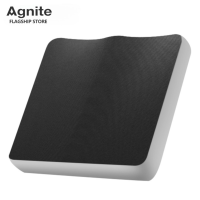 Agnite เบาะรองนั่ง เบาะรองนั่งเพื่อสุขภาพ เบาะรองนั่งเก้าอี้ทำงาน เมมโมรี่โฟมแท้ รองรับสรีระได้ดี ลดแรงกดที่กระดูกก้น น้ำหนักเบาสบาย เนื้อผ้าระบายอากาศได้ดี Cushion