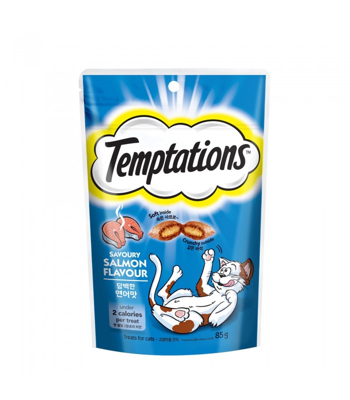 Temptations ขนมแมว รสแซลมอน 85 กรัม