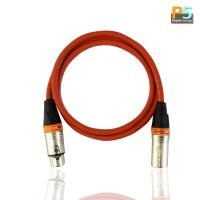 XLR Balance ผู้-เมีย + LIDGE ยาว 70cm1m1.5m2m สาย สัญญาณ SOMMER พร้อมใช้ ขนาด 2x0.22mm *เลือกสีได้ แถมฟรีสายรัด