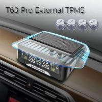 STEELMATE Car TPMS E3 Pro external sensor PSI / BAR เครื่องวัดลมยางไร้สาย ติดตั้งภายนอก รุ่นใหม่จอ Color LED ของแท้