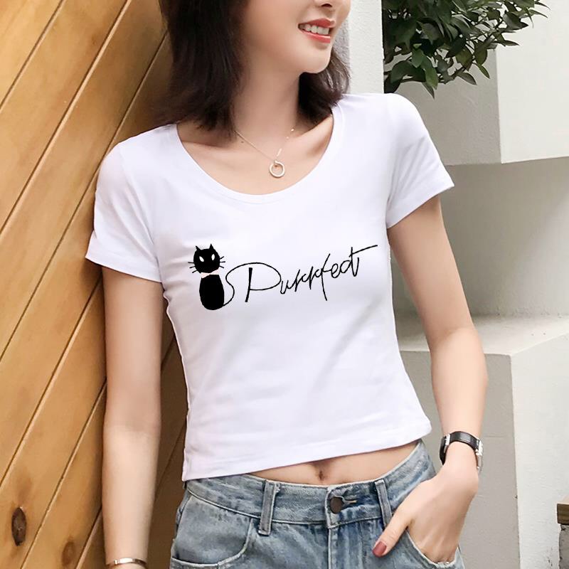 เสื้อแฟชั่นผู้หญิงแขนสั้นมาใหม่มาแรง สวมใส่สบาย ผ้าที่มีคุณภาพสูงนุ่มและสะดวกสบายสวยงาม [พร้อมส่ง][เก็บเงินปลายทาง] รุ่น-119 ราคา 69 บาท*ส่งฟรี