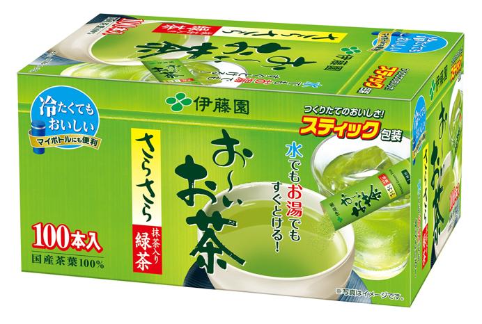 ITOEN Ohi Ocha Green Tea Powder (Japan Imported) อิโตเอ็น ชาเขียวญี่ปุ่น ปรุงสำเร็จชนิงผง 100ซอง ราคา 618 บาท*ส่งฟรี