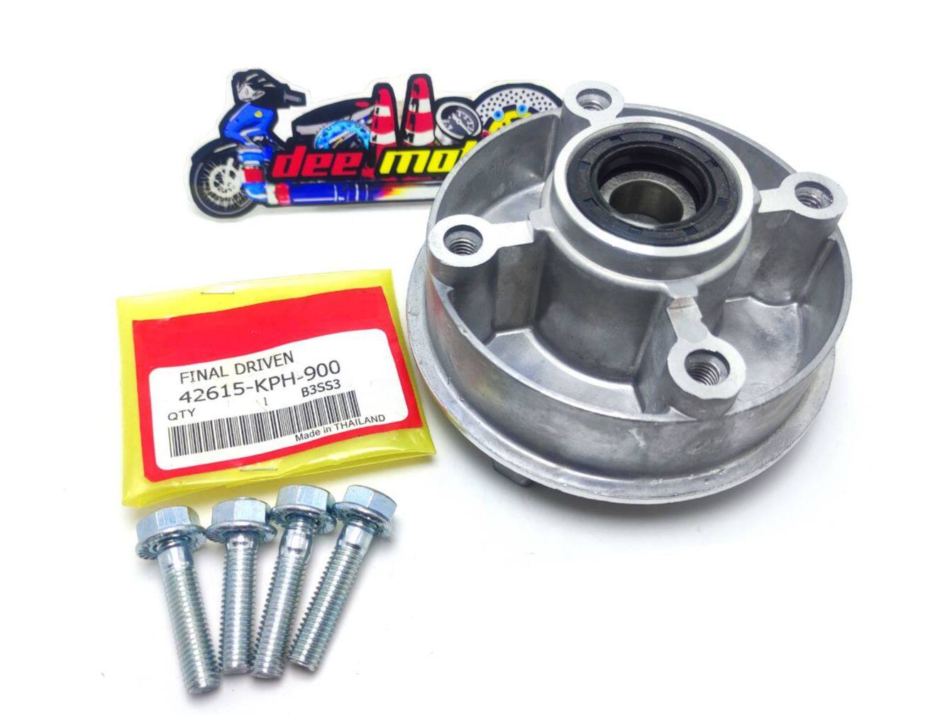 ดุมสเตอร์ พร้อมลูกปืน ยางกันฝุ่น น๊อตครบ HONDA เวฟ110i เวฟ125r,x,i ดรีม110i ซุปเปอร์ คัพ ดรีม125 เวฟ125iปลาวาฬ ราคา 209 บาท*ส่งฟรี