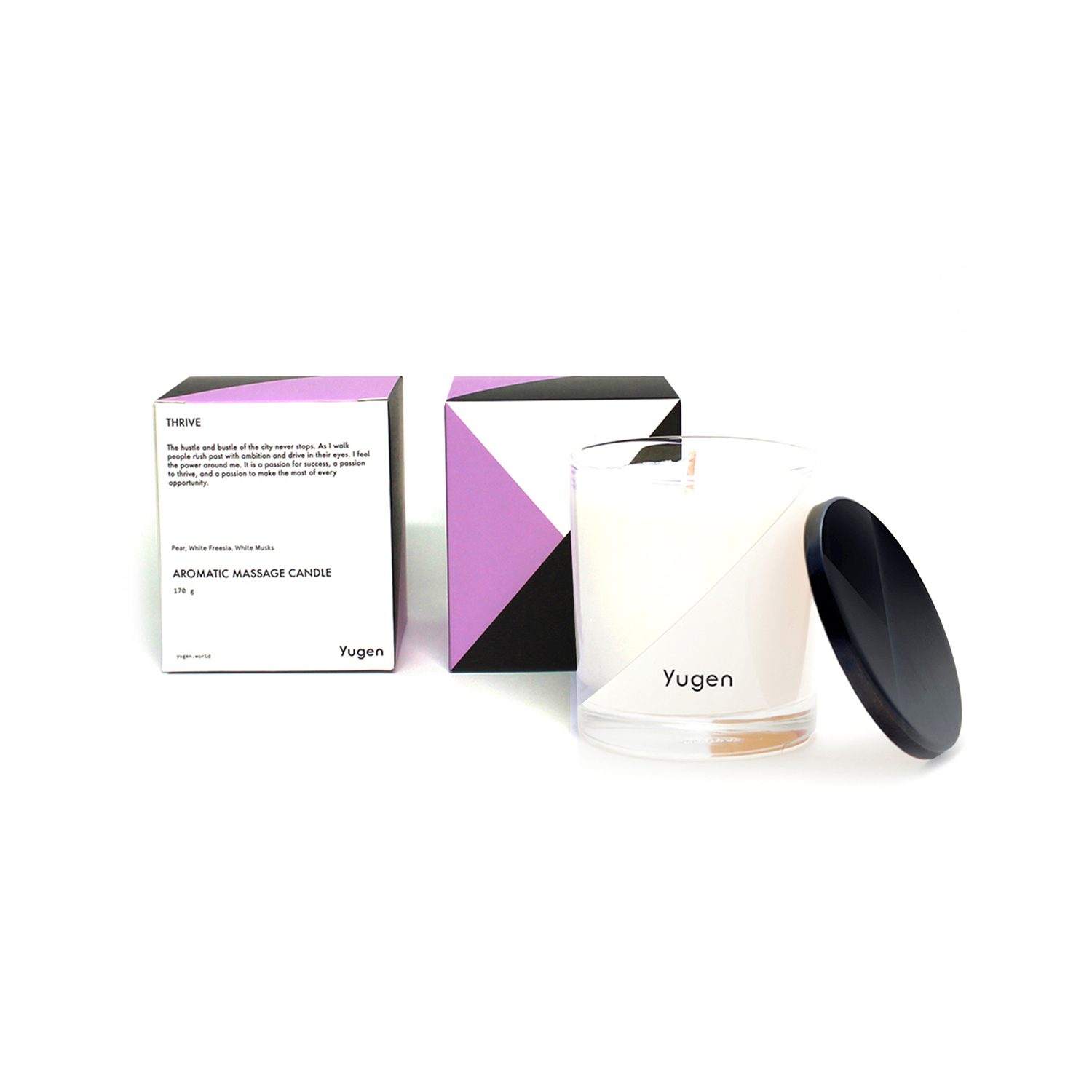 Yugen Aromatic Massage Candle, Thrive Scent (Yugen - Aromatic Massage Candle / Scent: Thrive) ราคา 1,250 บาท*ส่งฟรี