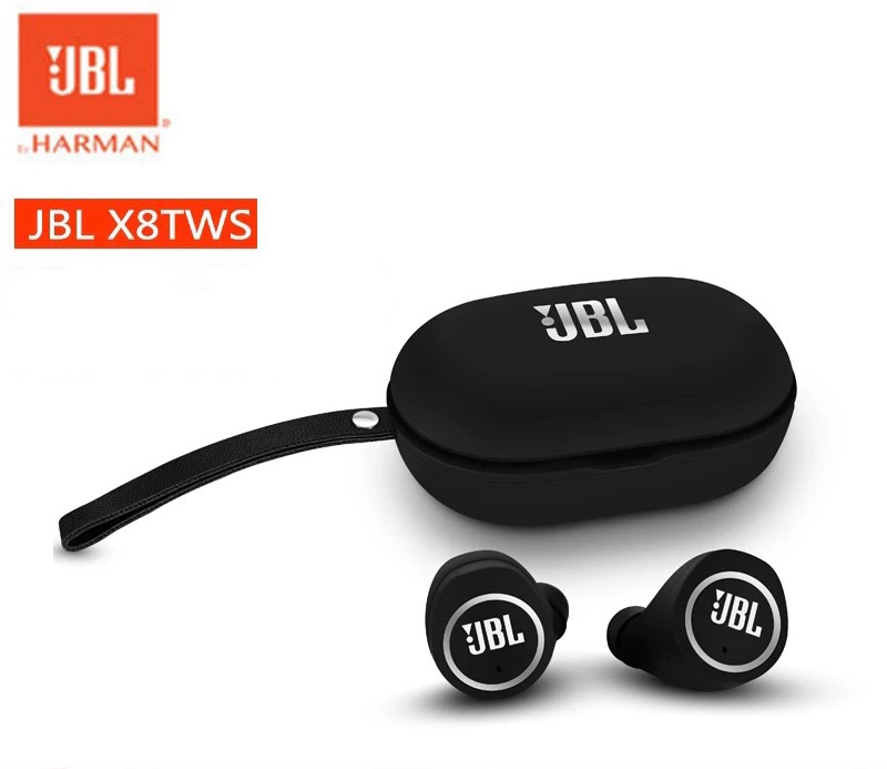 TWS FREE X8 JBL1 หูฟังบลูทูธ 5.0+EDR TWS หูฟังไร้สาย กันน้ำIPX7 หูฟังกีฬา หูฟังออกกำลังกาย หูฟังคู่ Bluetooth 5.0 กล่องชารจ์ หูฟังเกมมิ่ง Earbuds หูฟังsports ใช้ได้กับมือถือทุกรุ่นที่มีบลูทูธ