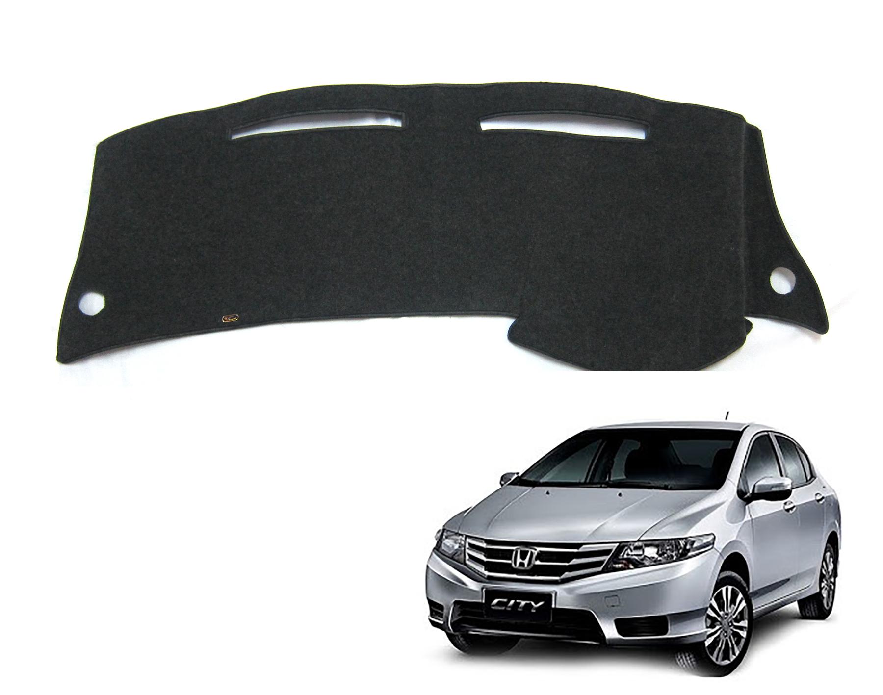 พรมปูคอนโซลหน้ารถ Honda City ปี 2008,2009,2010,2011,2012,2013 พรมหน้าปัด​พรมปูคอนโซล ฮอนด้า honda city ปี 08 พรมแผงหน้าปัด ฮอนด้า ซิตี้ 08-13 พรมปูคอนโซลหน้ารถ พรมปู คอนโซล หน้ารถ พรมปูหน้ารถ Honda City 2008-2013 08 09 10 11 12 13 ราคา 220 บาท*ส่งฟรี