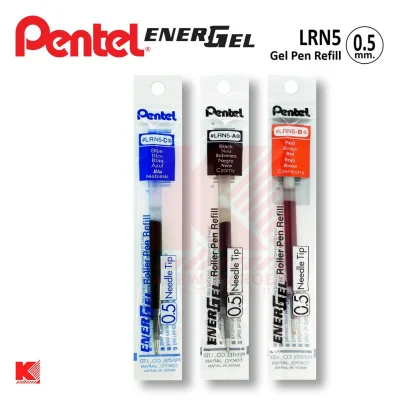 Pentel ไส้หมึกเจล ขนาด0.5/0.7/1.0 mm รุ่น LRN-5 / LR7 / LR10 สี น้ำเงิน/แดง/ดำ