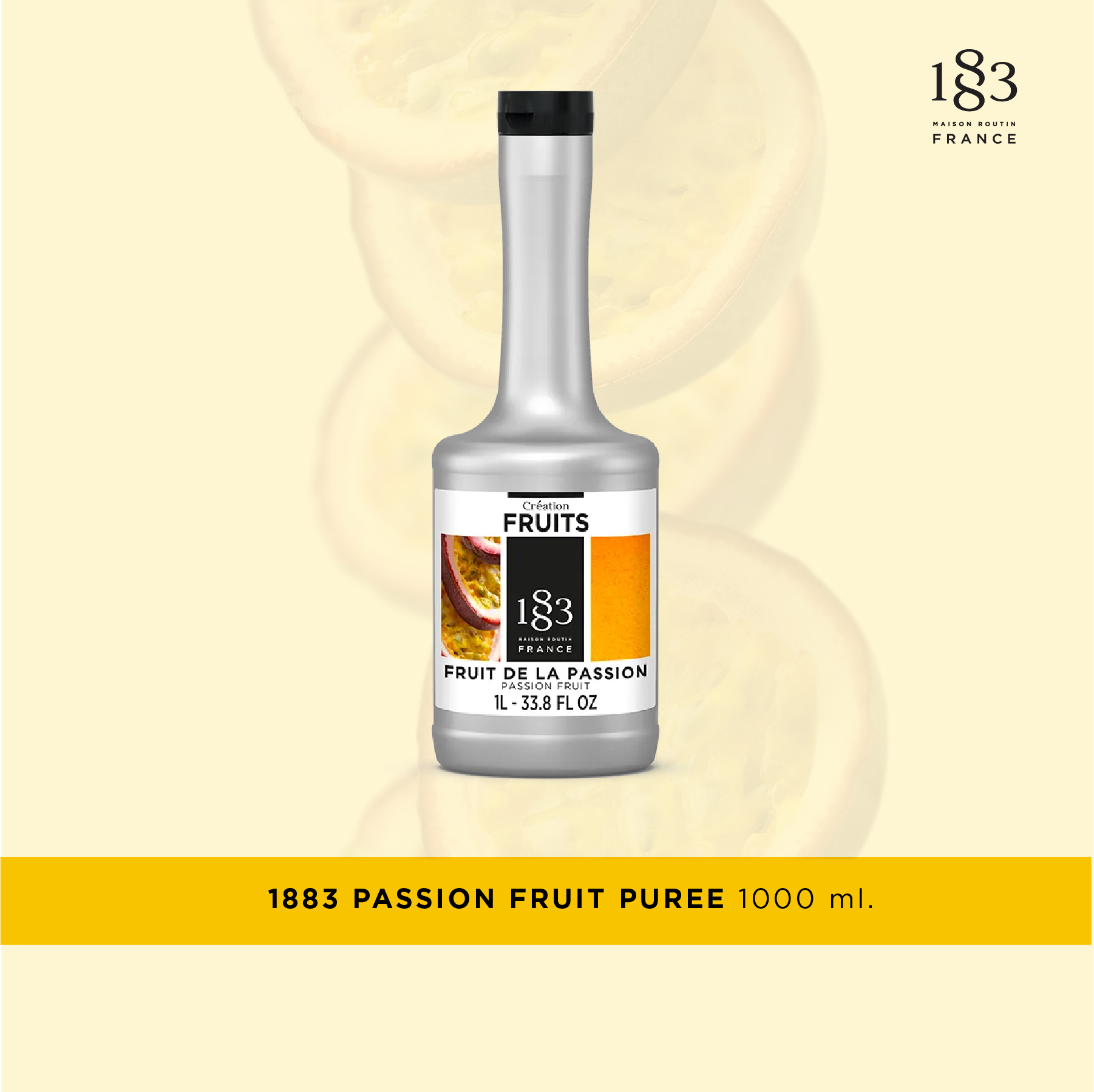 PASSION FRUITS PUREE 1000ml. (SKU 6371) ราคา 665 บาท*ส่งฟรี