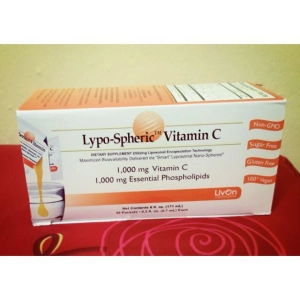 ภาพหน้าปกสินค้าLypo Spheric Vitamin C วิตามินซีเจล การันตี ของแท้!!! สต็อกใหม่ จากอเมริกา Livon labs ที่เกี่ยวข้อง