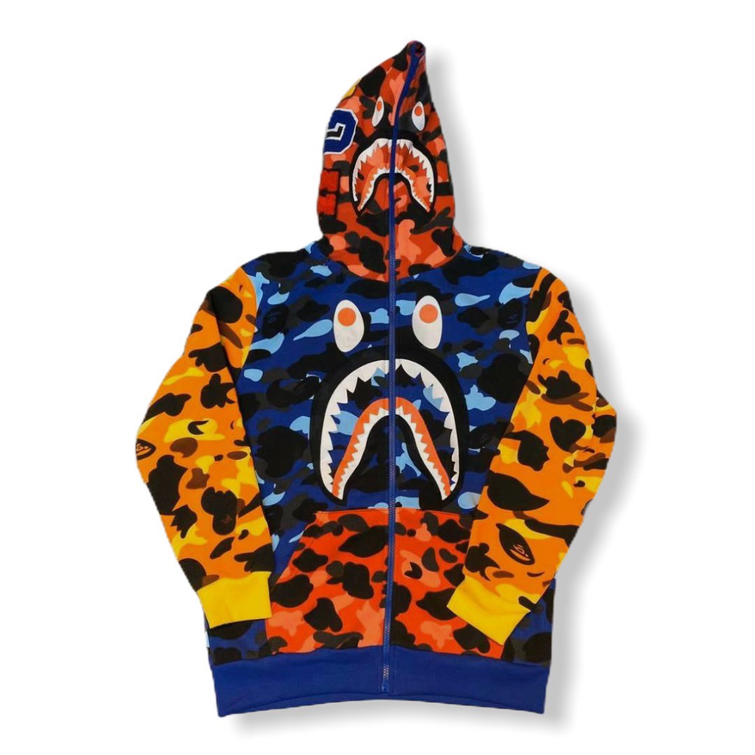 Bape shark hoodie เสื้อฮู้ด เบ็บ ? เสื้อกันหนาว เบ็บช๊าค มี29ลายให้เลือก ลายคราสสิค