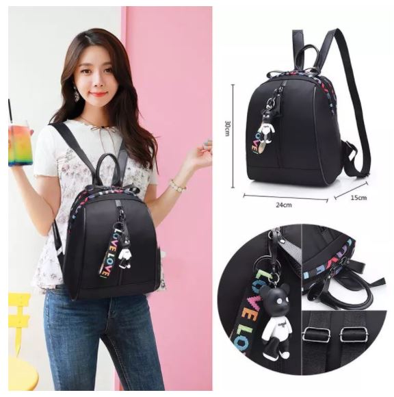 ?ราคาถูกที่สุด?กระเป๋าสะพาย  Mini Fashion Bag  สะพายหลัง ผู้หญิง กระเป๋าแฟชั่น กระเป๋าเป้เกาหลี E6/E7/E8/E9