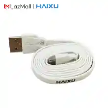 ภาพขนาดย่อของสินค้าสายชาร์จ USB Haixu สายชาร์จอย่างดี รับประกัน 6 เดือน