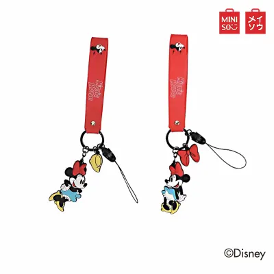 MINISO ที่ห้อยกระเป๋า โทรศัพท์มือถือ Mickey Mouse Family Collection (1)