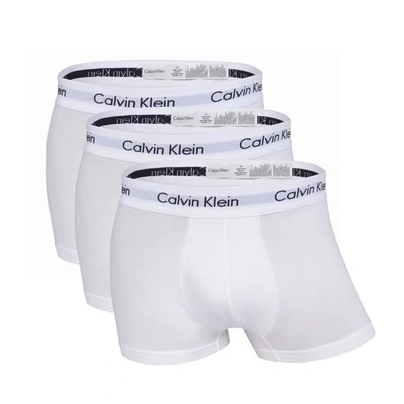 Calvin Klein underwear กางเกงในชาย CK01 กางเกงในผู้ชาย(3ชิ้น) ของแท้ 100% เนื้อผ้าระบายอากาศได้ดี ดูดซับเหงื่อ