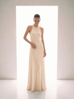 NICHp : Rivera Drops : Water Drops dress ชุดเดรสยาวออกงาน ตกแต่งเรซิ่นหยดน้ำ ( พรีออร์เดอร์ 3-4 สัปดาห์)