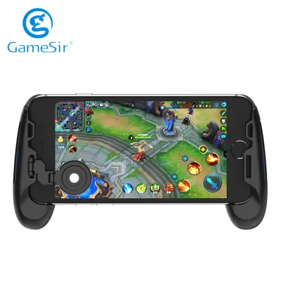 GameSir F1 Joystick Grip Mobile Phone Game Controller Gamepad for PUBG Call of Duty Mobile Games Black