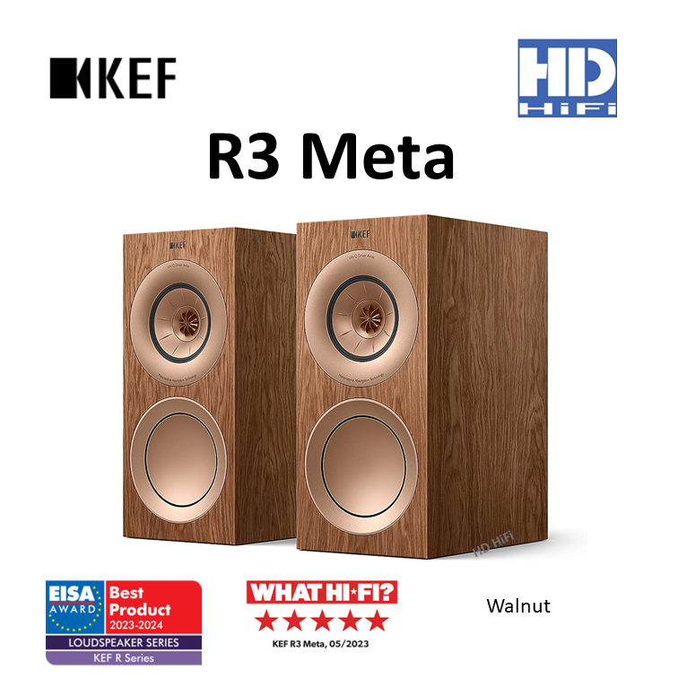 KEF R3 Meta Three-way bookshelf speaker ราคา 76,900 บาท*ส่งฟรี